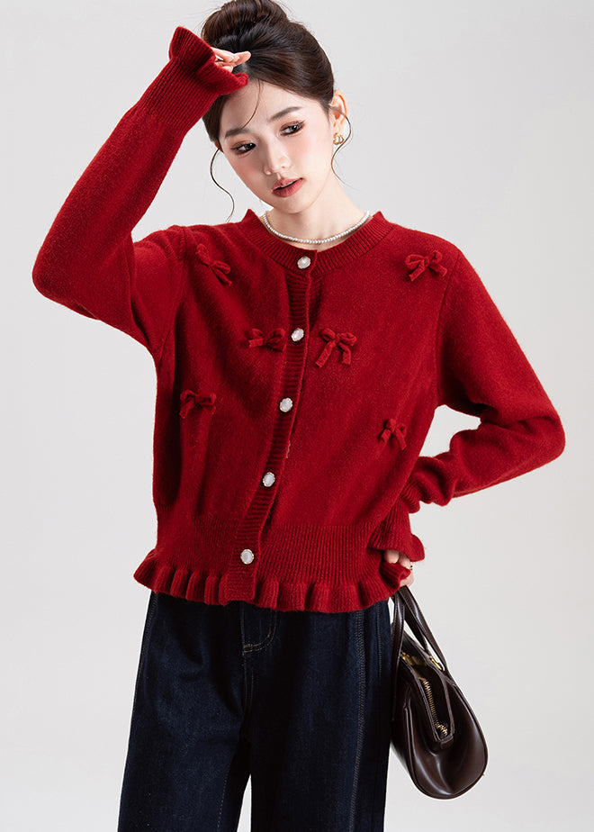 A Vintage Style Cardigan with Delicate Timeless Details