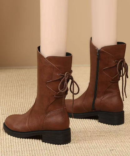 Vintage Inspired Orthopedic Boots