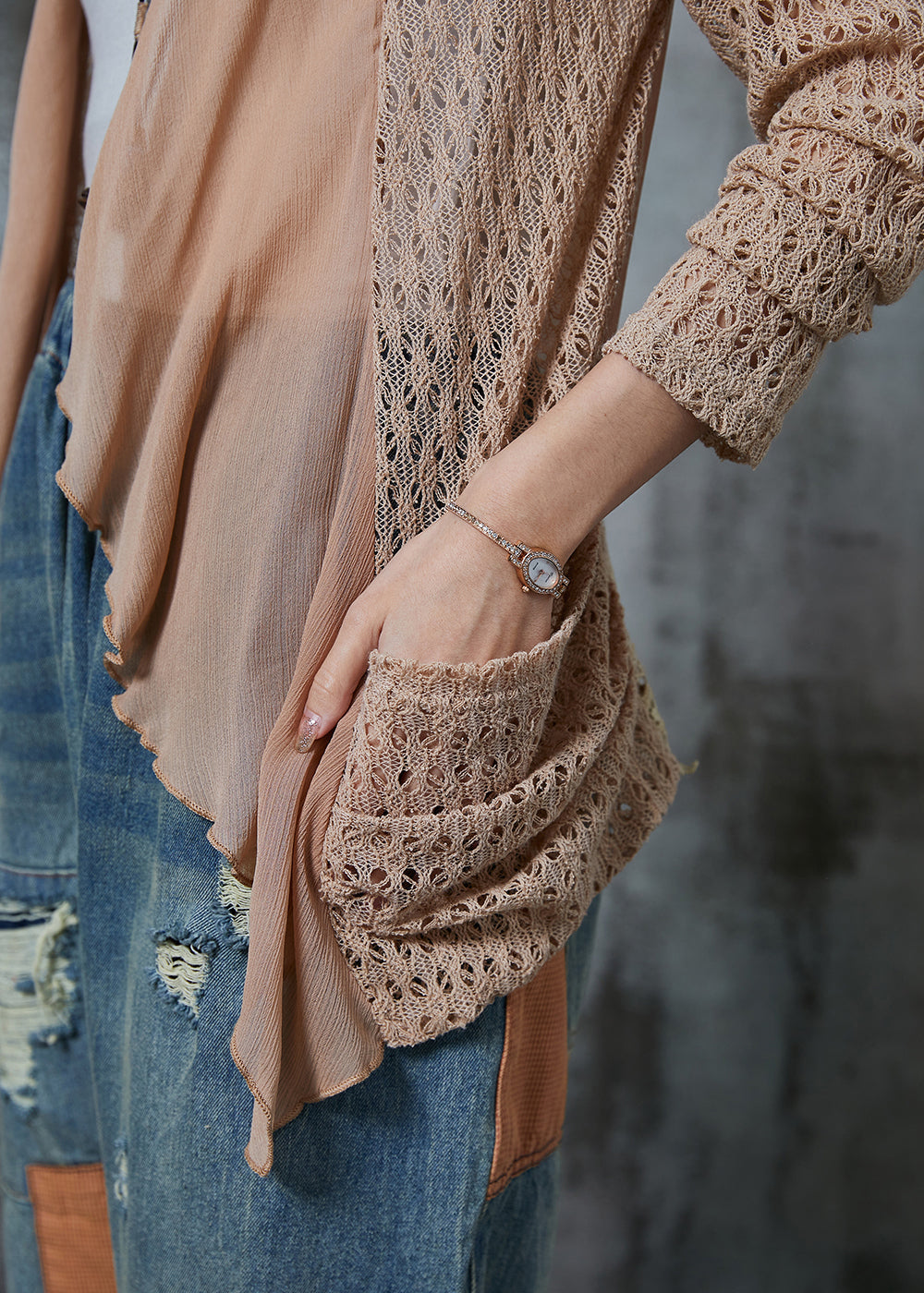 Vintage Inspired Cardigan with a Contemporary Edge