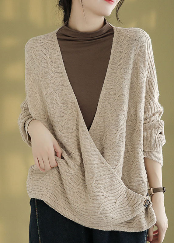 A Vintage Style Sweater with Delicate Timeless Details