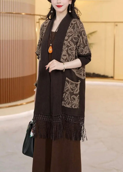 A Vintage Style Cardigan with Delicate Timeless Details