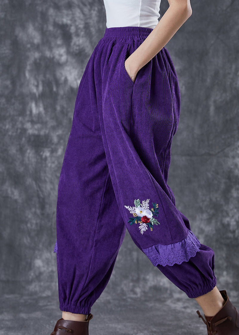 A Vintage Style Pants with Delicate Timeless Details