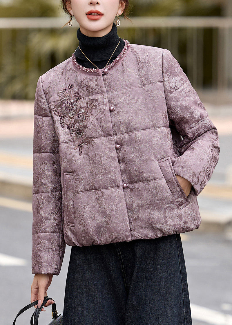A Vintage Style Jacket with Delicate Timeless Details