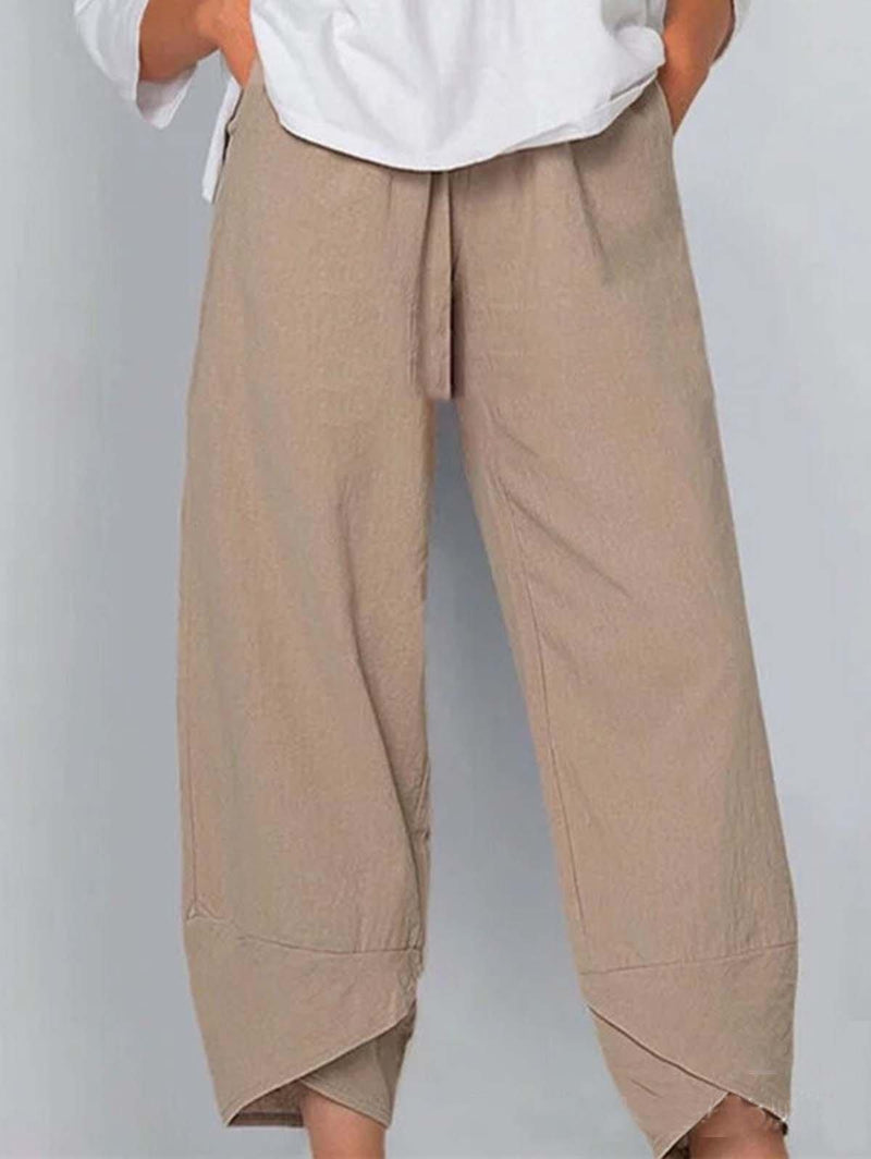 A Vintage Style Pants with Delicate Timeless Details