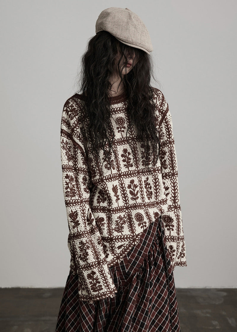 Beautifully Finished Sweater in a Timeless Design