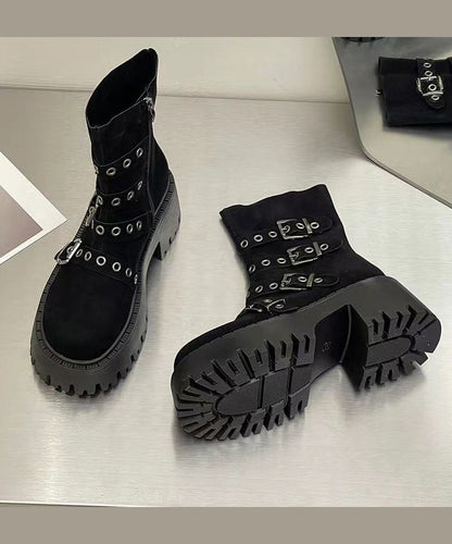 Classic Orthopedic Boots with Timeless Style