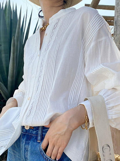 Vintage Inspired Blouse with a Contemporary Edge