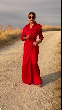 Well Tailored Dress with a Graceful Silhouette