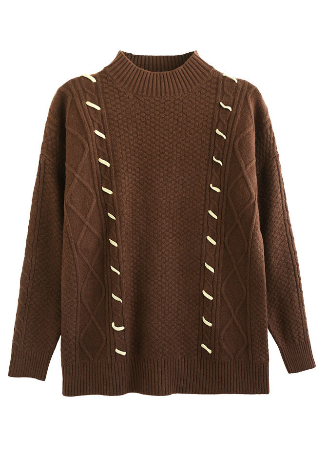 A Vintage Style Sweater with Delicate Timeless Details