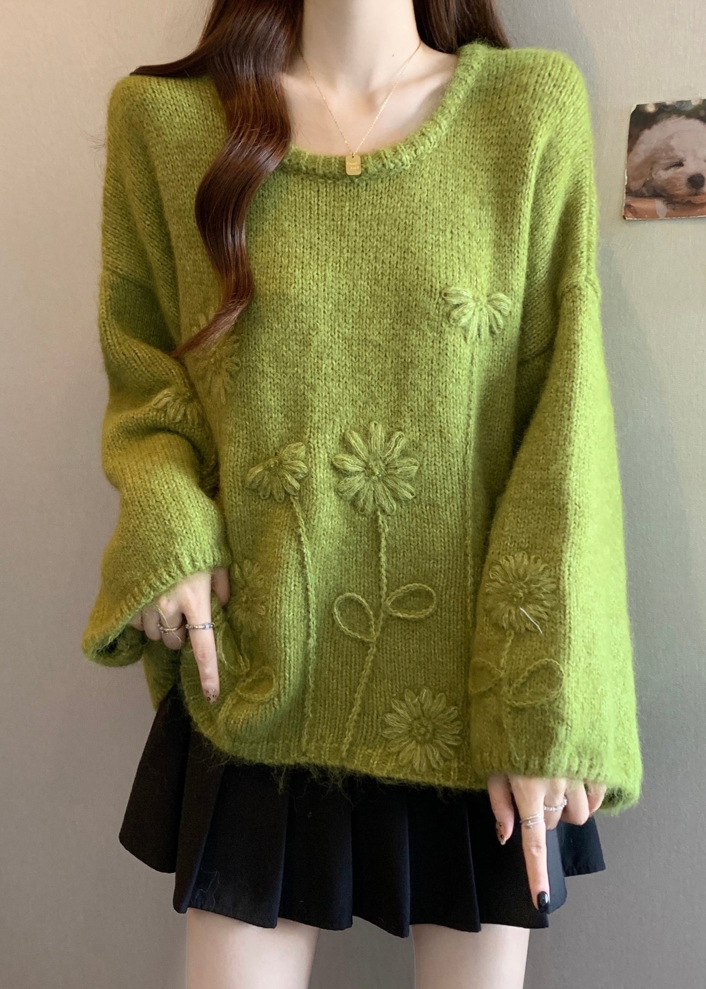 Vintage Inspired Sweater with a Contemporary Edge