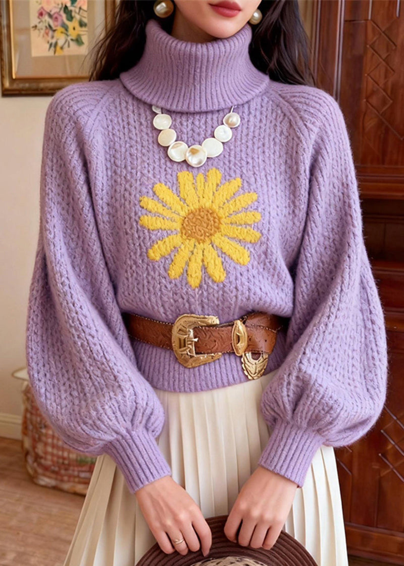 A Vintage Style Sweater with Delicate Timeless Details
