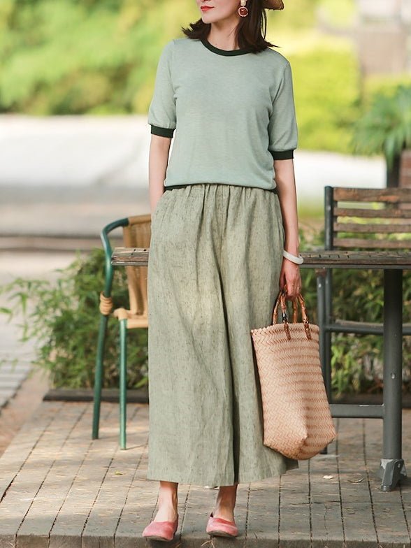 Well Tailored Pants with a Graceful Silhouette