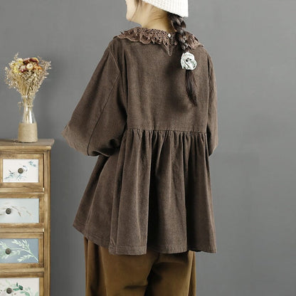 A Vintage Style Sweater with Delicate Timeless Details