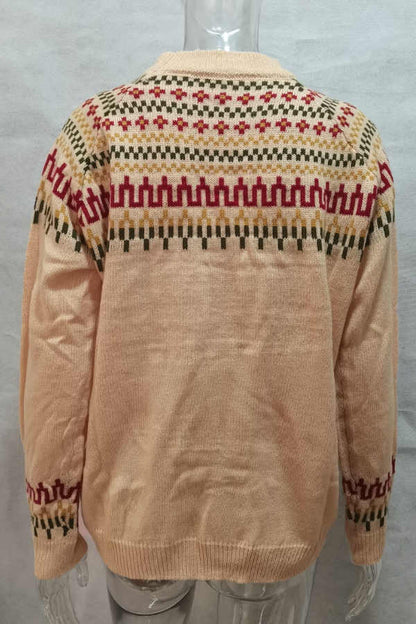 Vintage Inspired Sweater with a Contemporary Edge