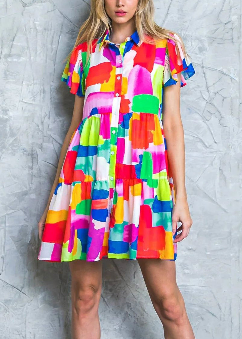 Elegantly Styled Dress for Everyday Wear