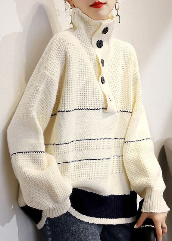Beautifully Finished Sweater in a Timeless Design