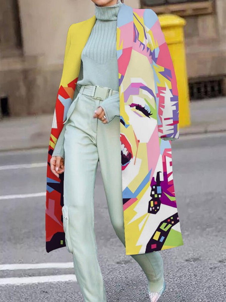 Well Tailored Coat with a Graceful Silhouette
