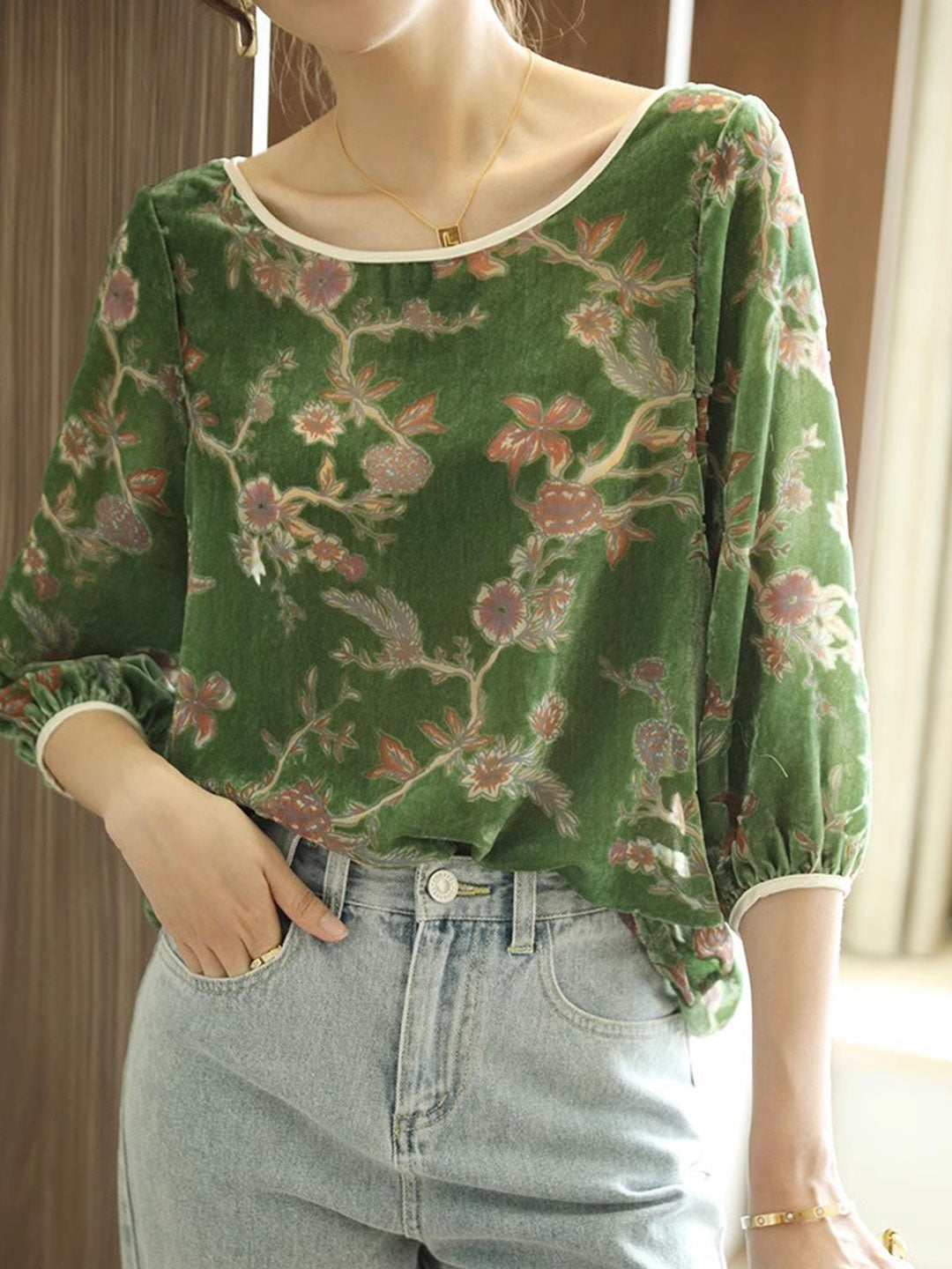 Gracefully Styled Top for Any Occasion