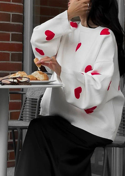 A Vintage Style Sweater with Delicate Timeless Details