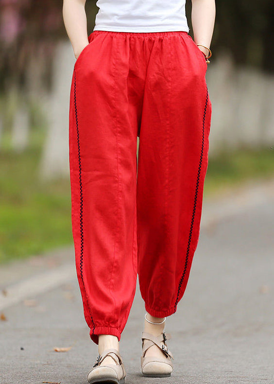 A Vintage Style Pants with Delicate Timeless Details