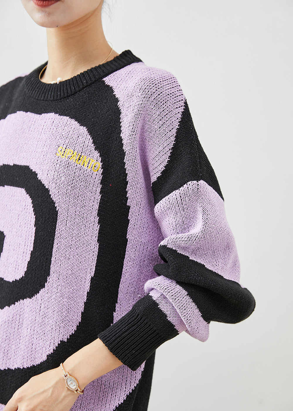 Vintage Inspired Sweater with a Contemporary Edge