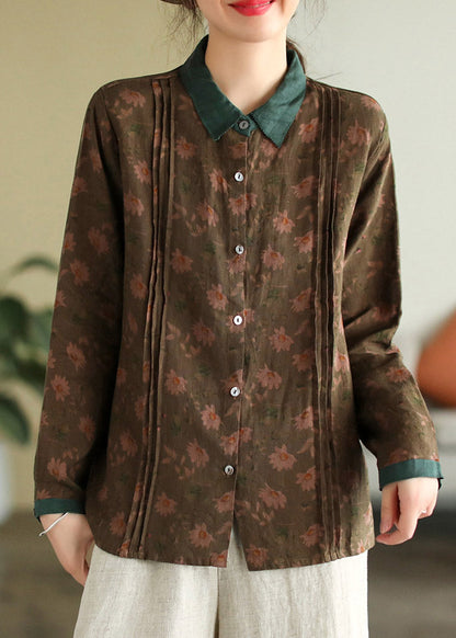 A Vintage Style Shirt with Delicate Timeless Details