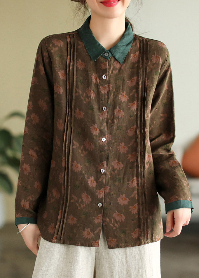 A Vintage Style Shirt with Delicate Timeless Details