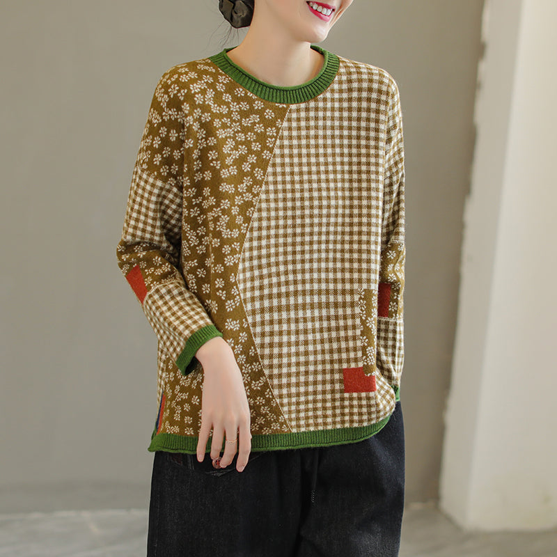 Vintage Inspired Sweater with a Contemporary Edge