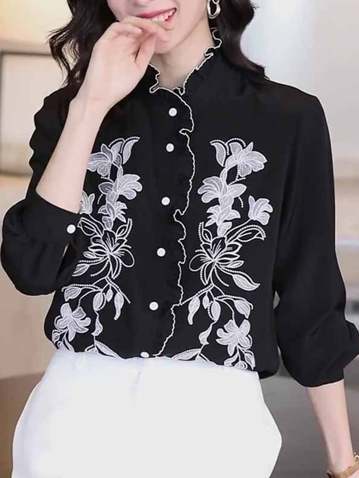 Polished Shirt with an Effortless Classic Look