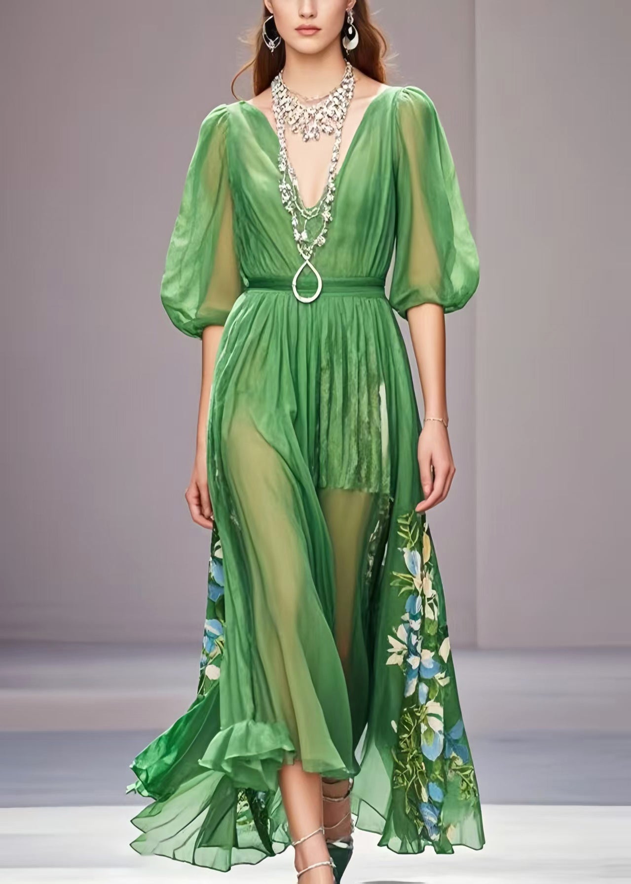 Classic Vintage Dress with a Flattering Fit