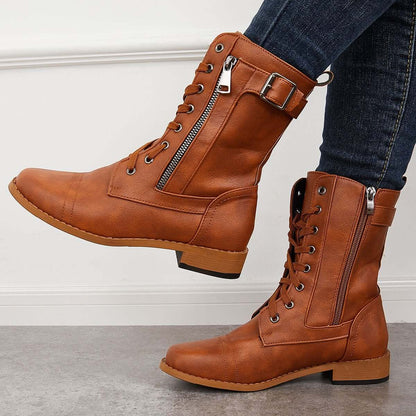 Classic Orthopedic Boots with Timeless Style