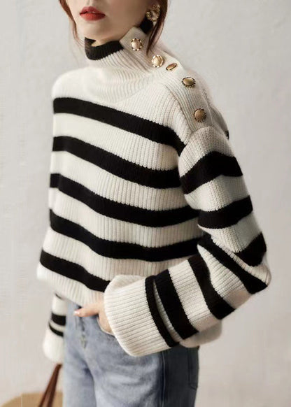A Vintage Style Sweater with Delicate Timeless Details