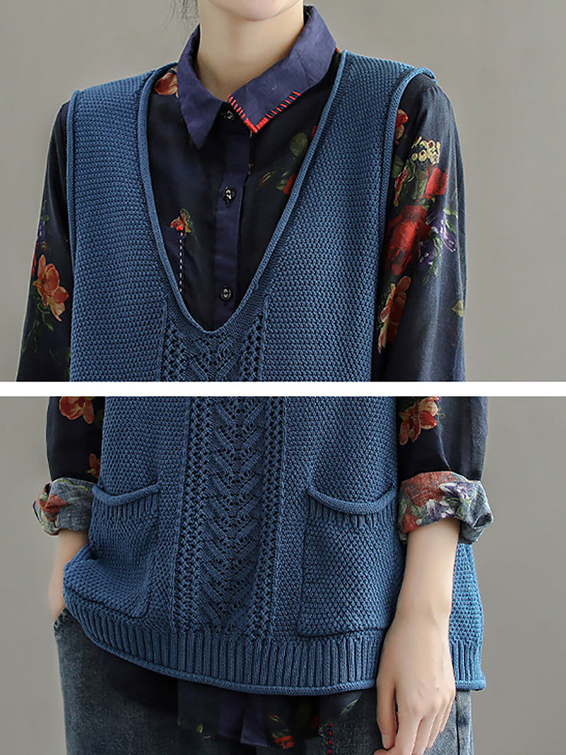 Classic Vintage Sweater with a Flattering Fit