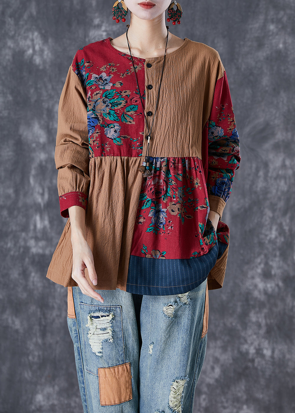 A Vintage Style Top with Delicate Timeless Details
