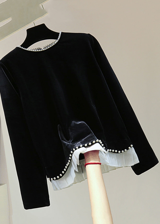 A Vintage Style Sweater with Delicate Timeless Details