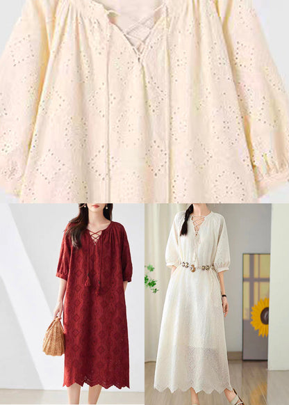 A Vintage Style Dress with Delicate Timeless Details