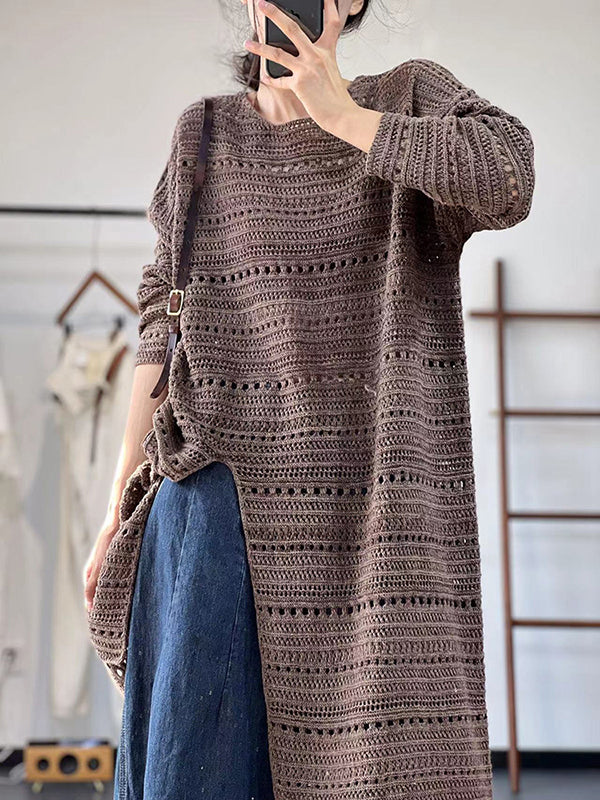 Classic Vintage Sweater with a Flattering Fit
