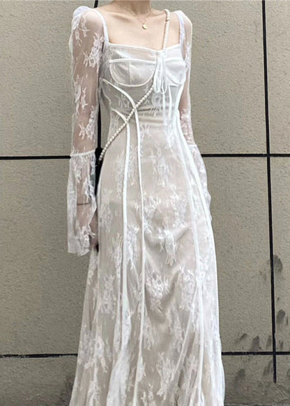 A Vintage Style Dress with Delicate Timeless Details