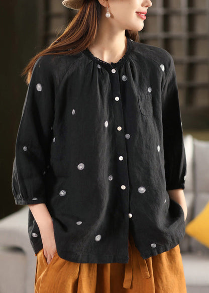 A Vintage Style Blouse with Delicate Timeless Details