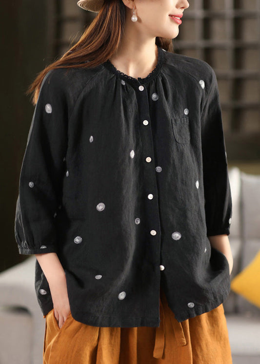 A Vintage Style Blouse with Delicate Timeless Details