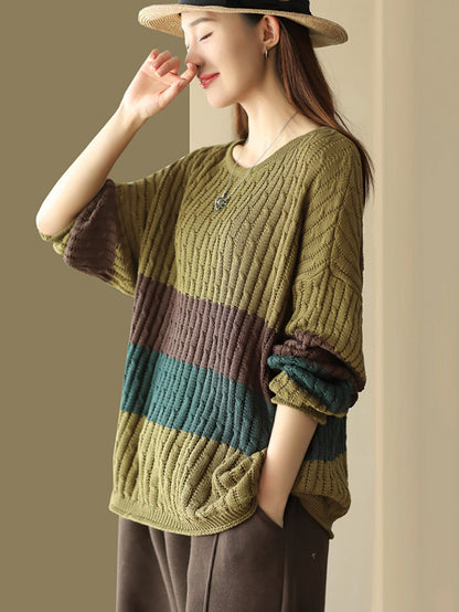 A Vintage Style Sweater with Delicate Timeless Details