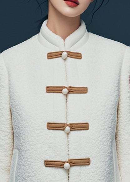 A Vintage Style Coat with Delicate Timeless Details