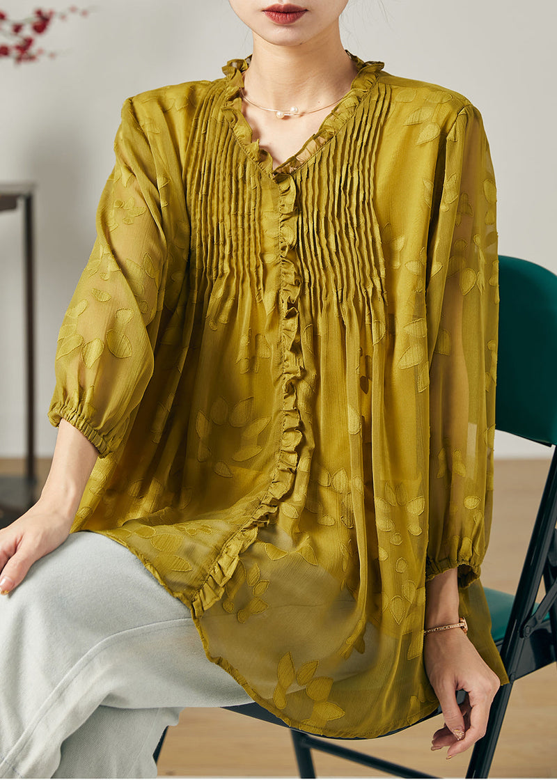 Well Tailored Shirt with a Graceful Silhouette