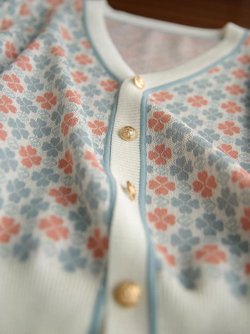 Classic Vintage Cardigan with a Flattering Fit