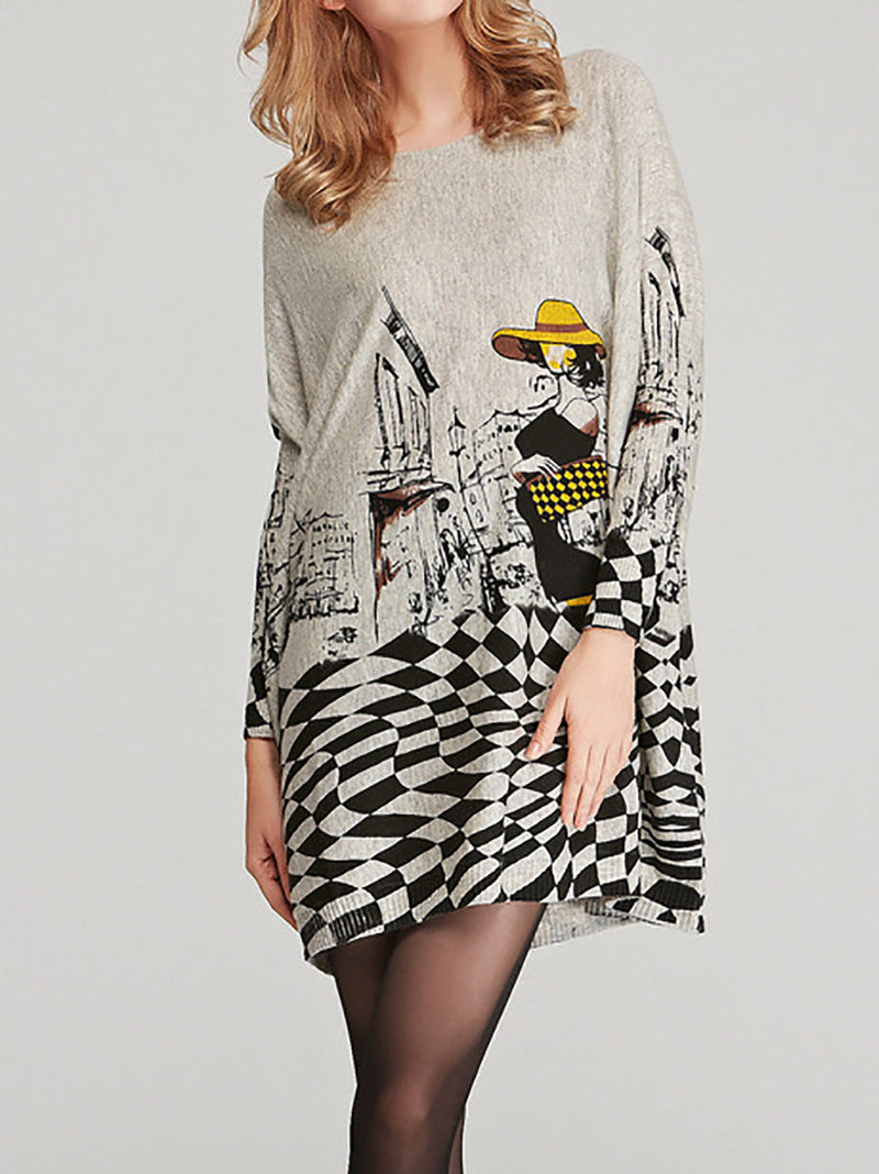 Classic Vintage Sweater with a Flattering Fit