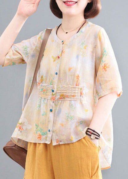 A Vintage Style Shirt with Delicate Timeless Details