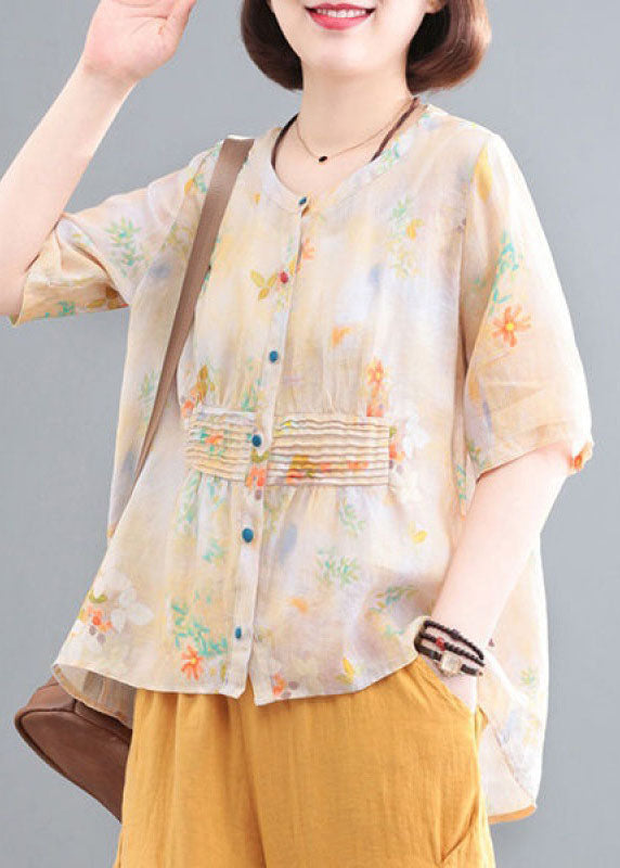A Vintage Style Shirt with Delicate Timeless Details