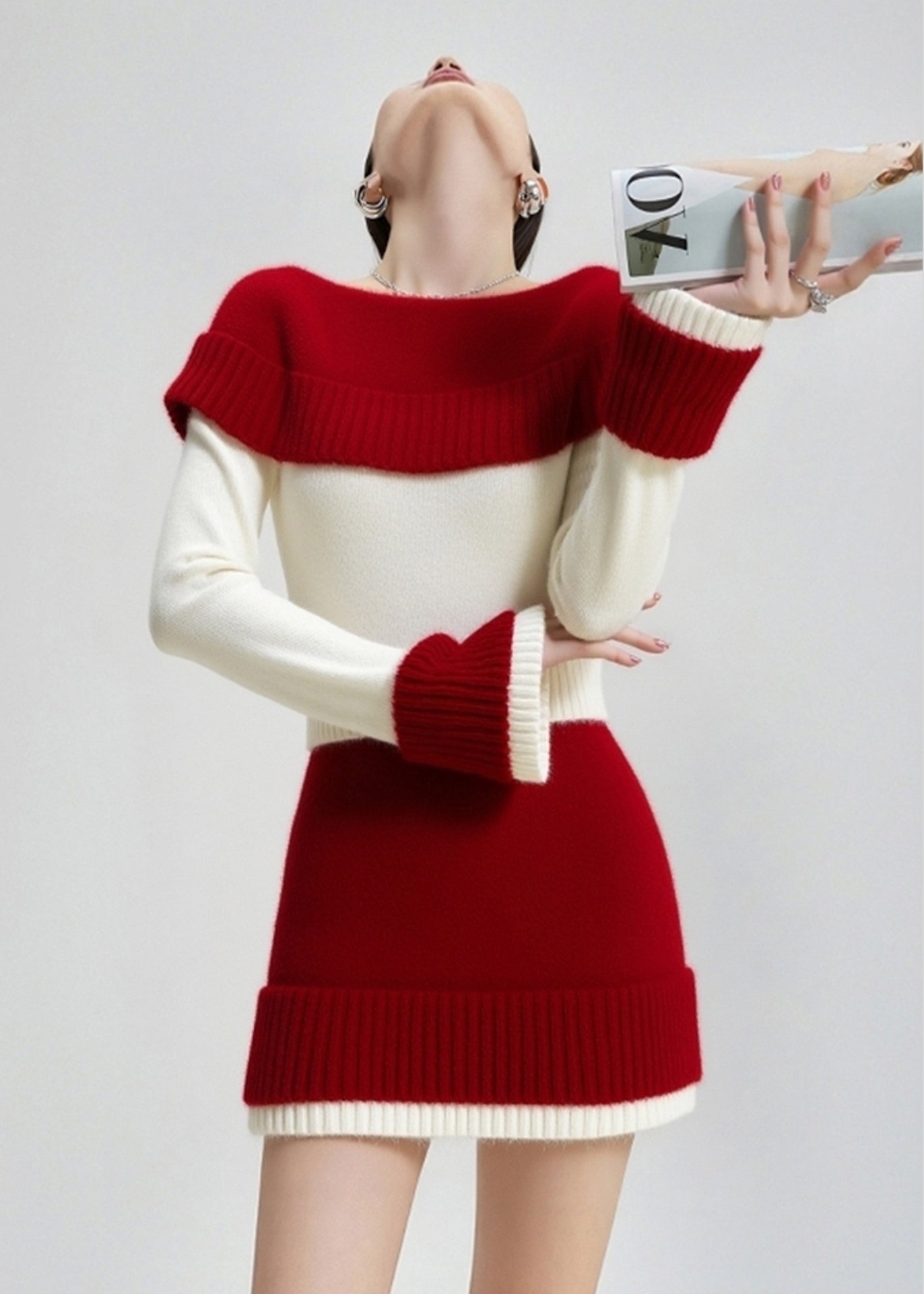 Vintage Inspired Sweater with a Contemporary Edge