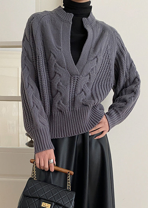 Vintage Inspired Sweater with a Contemporary Edge