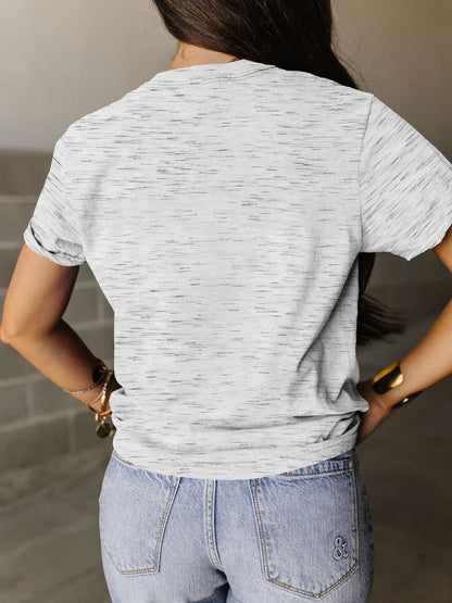 Well Tailored T-Shirt with a Graceful Silhouette